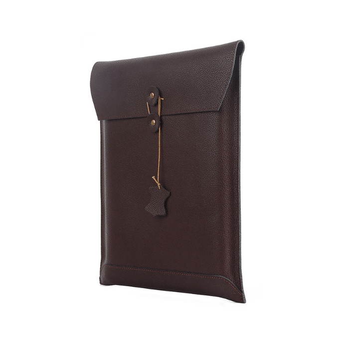 Leather Sleeve Case with Pouch Bag for Apple MacBook Series