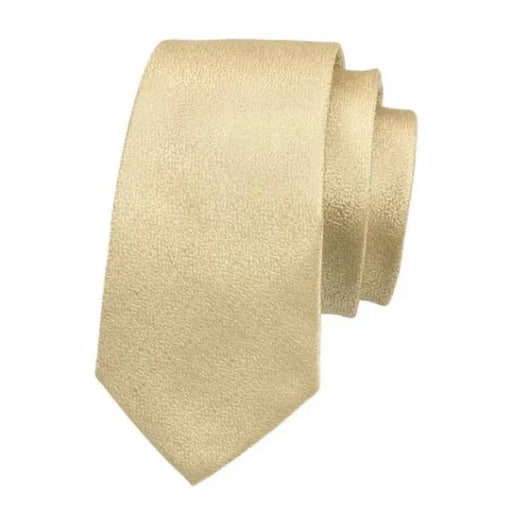 Light Gold Noise Silk Tie for Classy Men