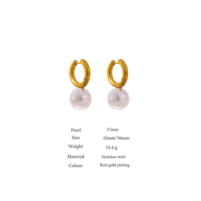 Pearl Collection Chic Earrings