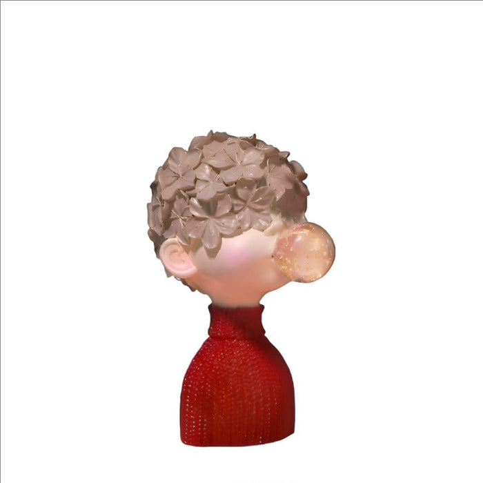 Bubble Boy Figurine Elegant Style Home Decor