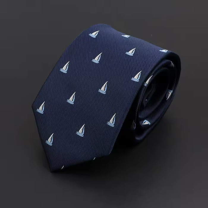 Men’s Designer Ties – Slim Modern Polyester Neckties with 17 Unique Styles