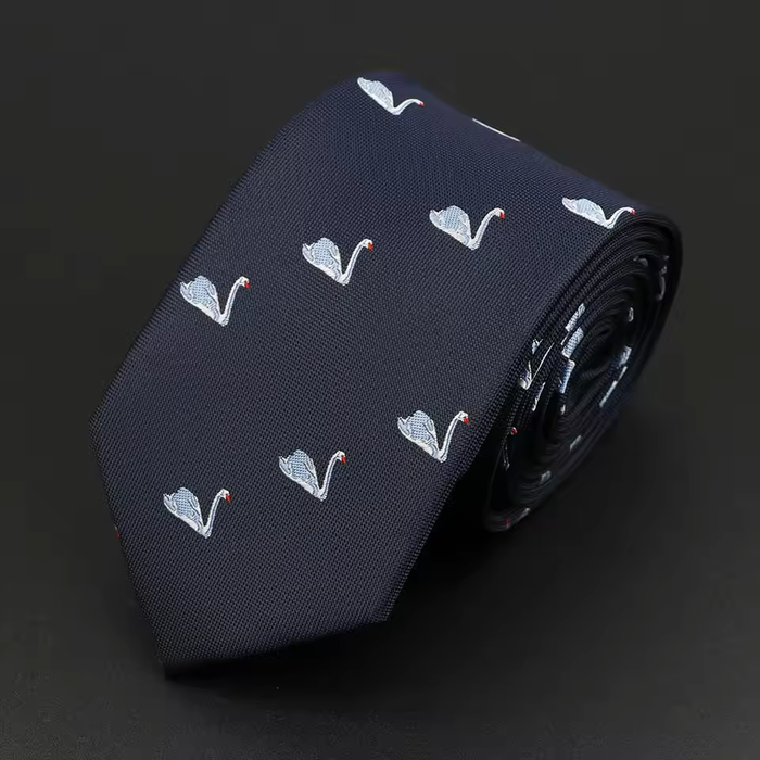 Men's Microfiber Jacquard Neckties – 29 Animal Inspired Designer Styles
