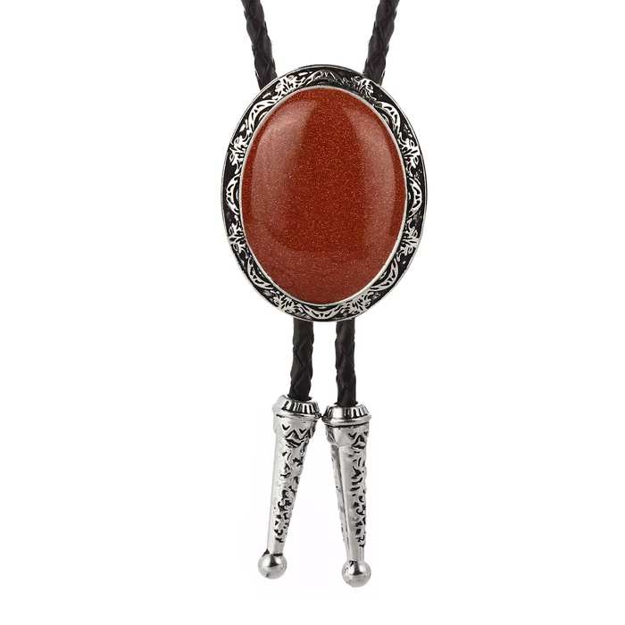 Agate Bolo Tie Yellow Bolo Necktie Unique Ties Women