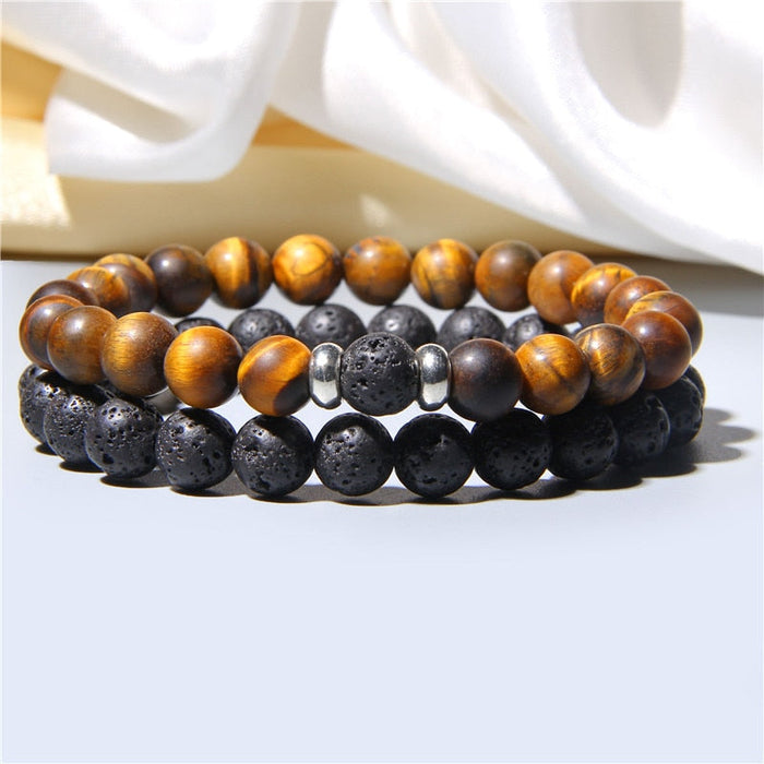 Elegant Feline Vision Bracelet Black