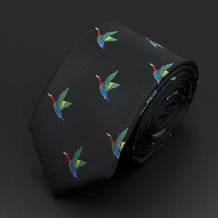 Men's Microfiber Jacquard Neckties – 29 Animal Inspired Designer Styles