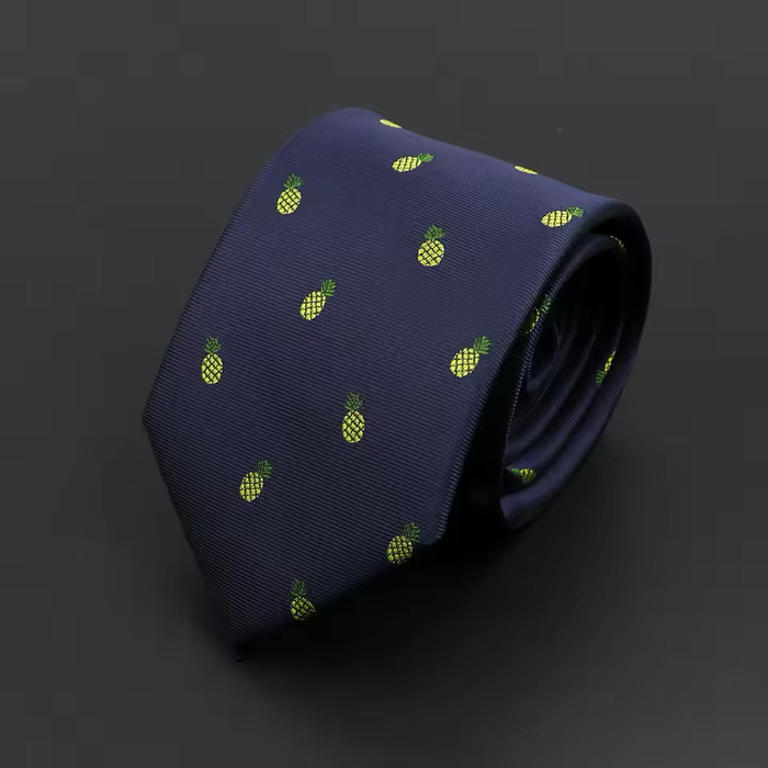 Men’s Designer Ties – Slim Modern Polyester Neckties with 17 Unique Styles