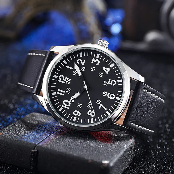CLAVERE® Exclusive Aviation Style Men´s Watch