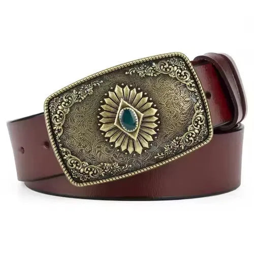 Red Cowboy Belt