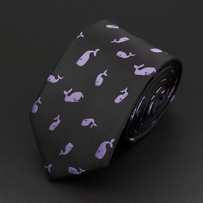 Men's Microfiber Jacquard Neckties – 29 Animal Inspired Designer Styles