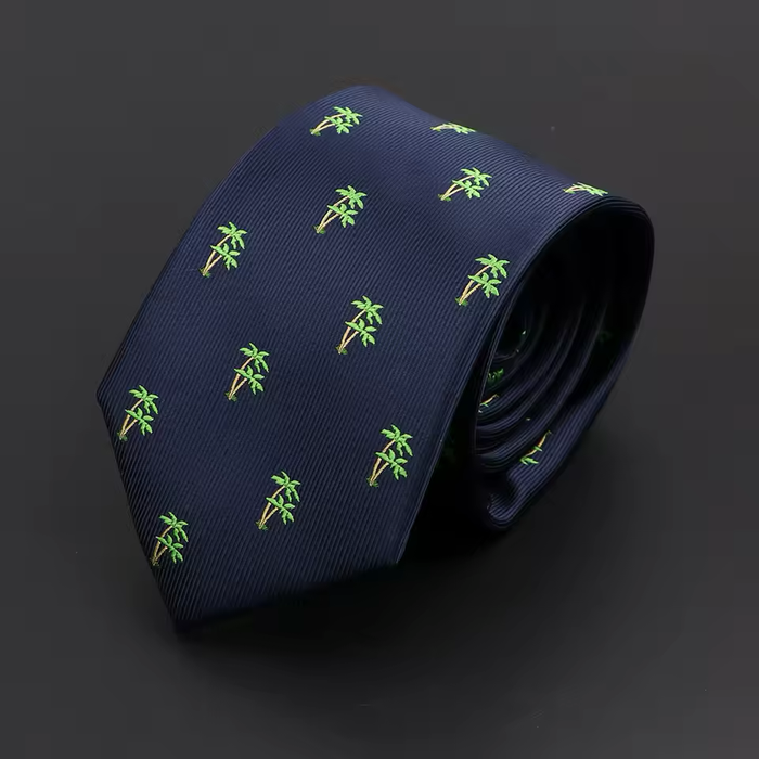 Men’s Designer Ties – Slim Modern Polyester Neckties with 17 Unique Styles