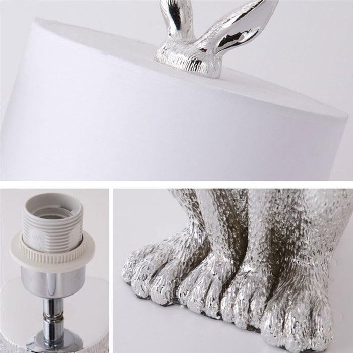 Unique Design Masked Rabbit Modern Table Lamp