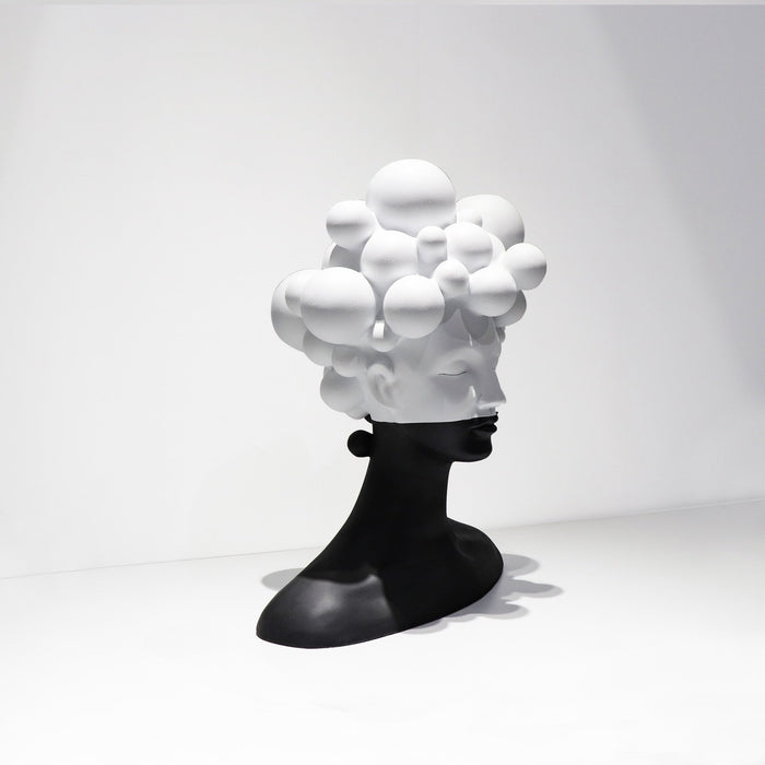 Mysterious Woman Resin Tabletop Ornament