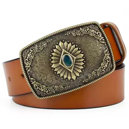 Red Cowboy Belt