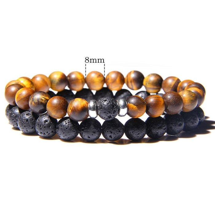 Elegant Feline Vision Bracelet Black
