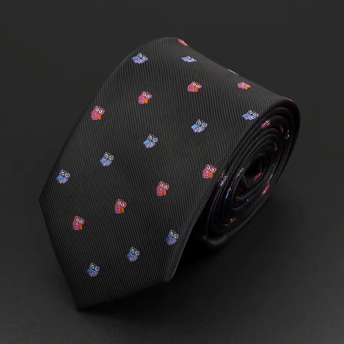 Men's Microfiber Jacquard Neckties – 29 Animal Inspired Designer Styles