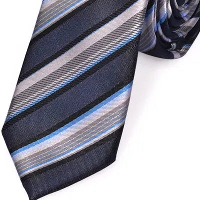 Skinny Striped Tie for Men - Elegant Fashion Accessory