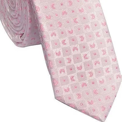 Classy Men Skinny Light Pink Tie