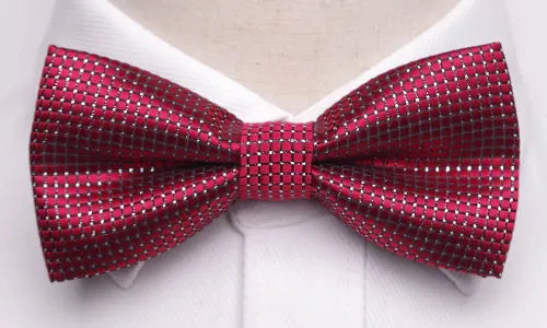 Elegant Red Bow Tie for Men - Perfect for Formal Events Special Occasions