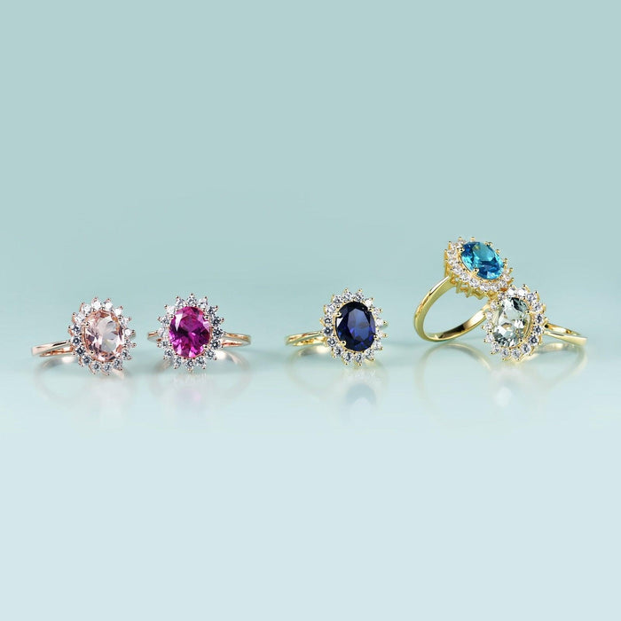Princess Diana Sapphire Ring Princess Diana Replica Ring