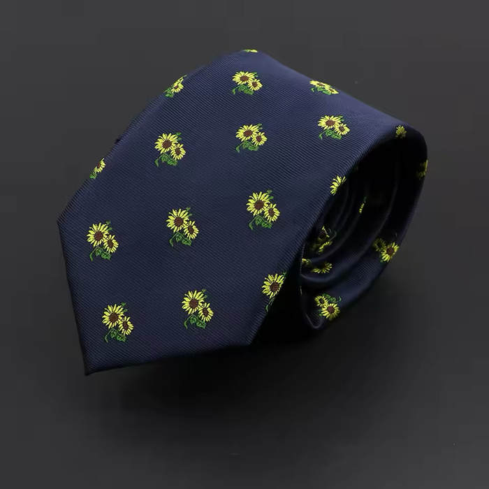 Men’s Designer Ties – Slim Modern Polyester Neckties with 17 Unique Styles