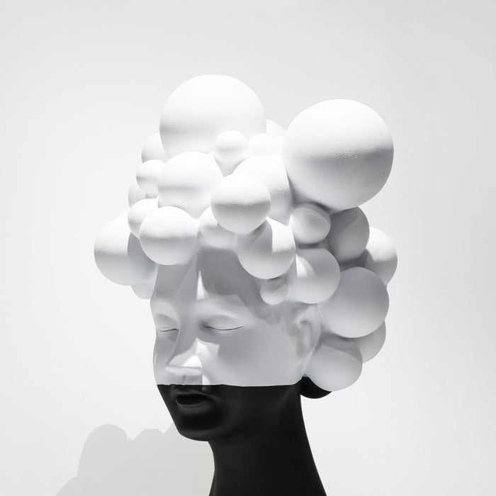 Mysterious Woman Resin Tabletop Ornament