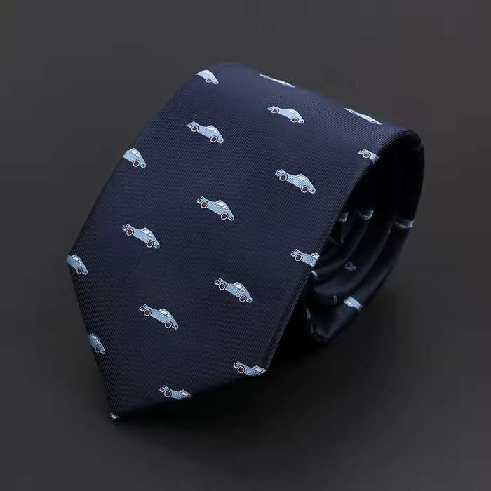 Men’s Designer Ties – Slim Modern Polyester Neckties with 17 Unique Styles