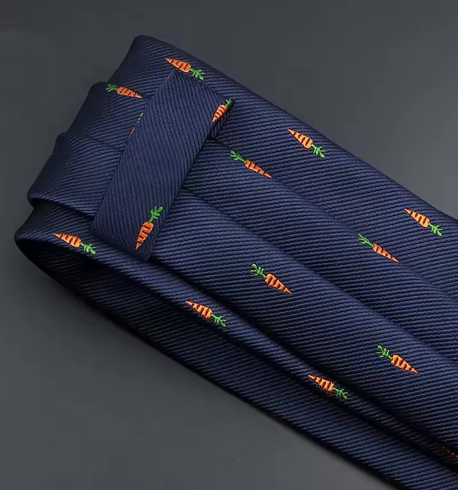 Men’s Designer Ties – Slim Modern Polyester Neckties with 17 Unique Styles