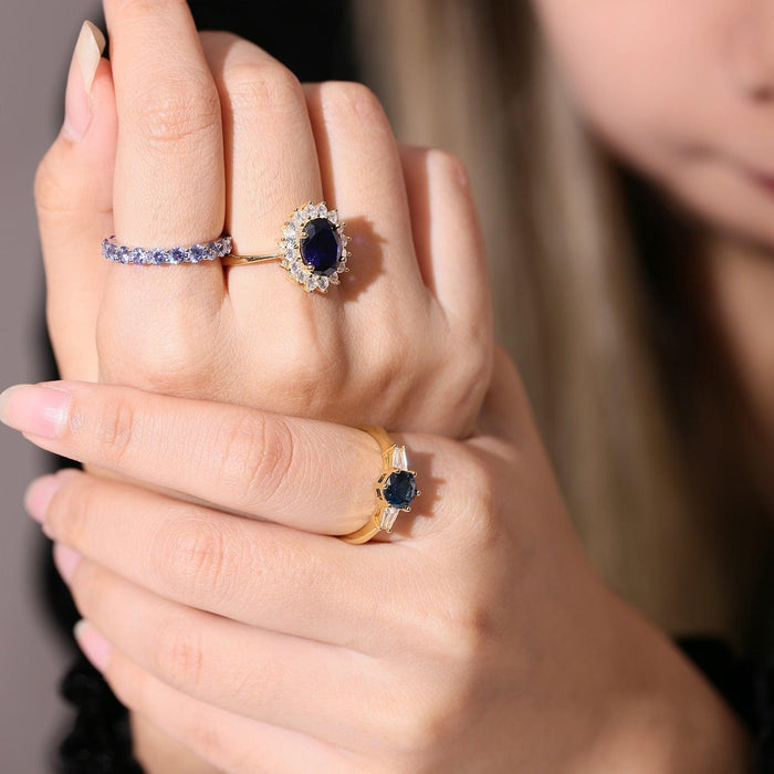 Princess Diana Sapphire Ring Princess Diana Replica Ring