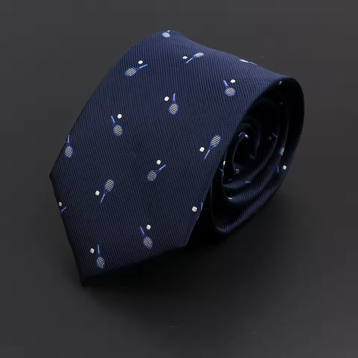 Men’s Designer Ties – Slim Modern Polyester Neckties with 17 Unique Styles