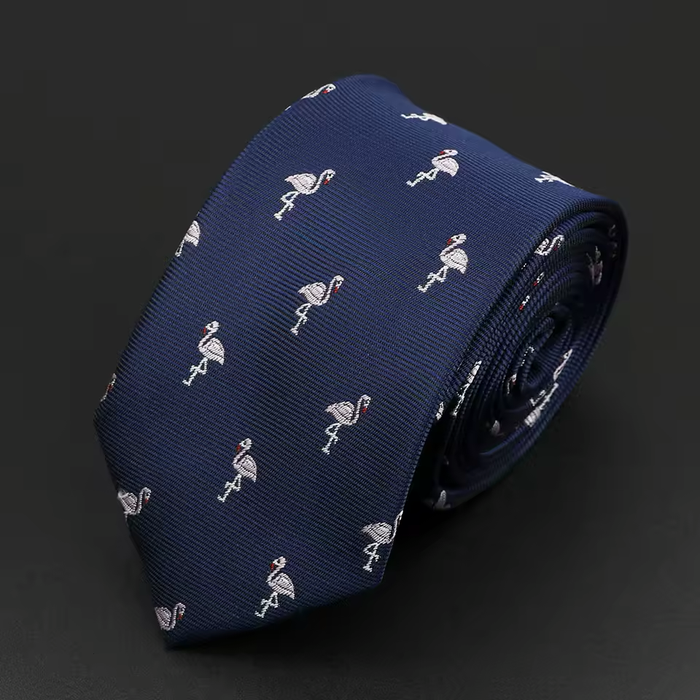 Men's Microfiber Jacquard Neckties – 29 Animal Inspired Designer Styles
