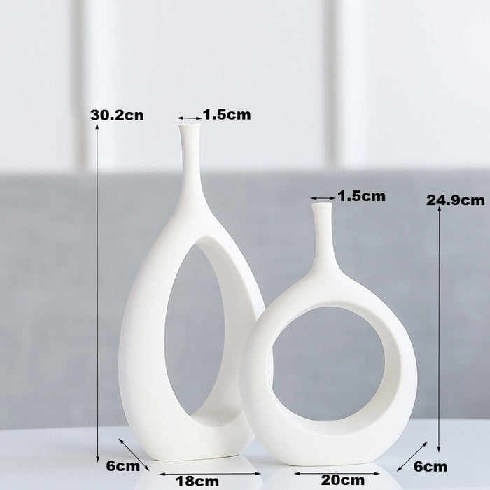 NEIVA Timeless Ceramic and Porcelain Vase
