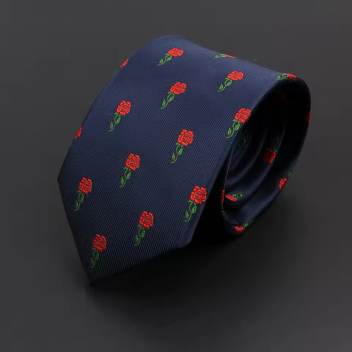 Men’s Designer Ties – Slim Modern Polyester Neckties with 17 Unique Styles