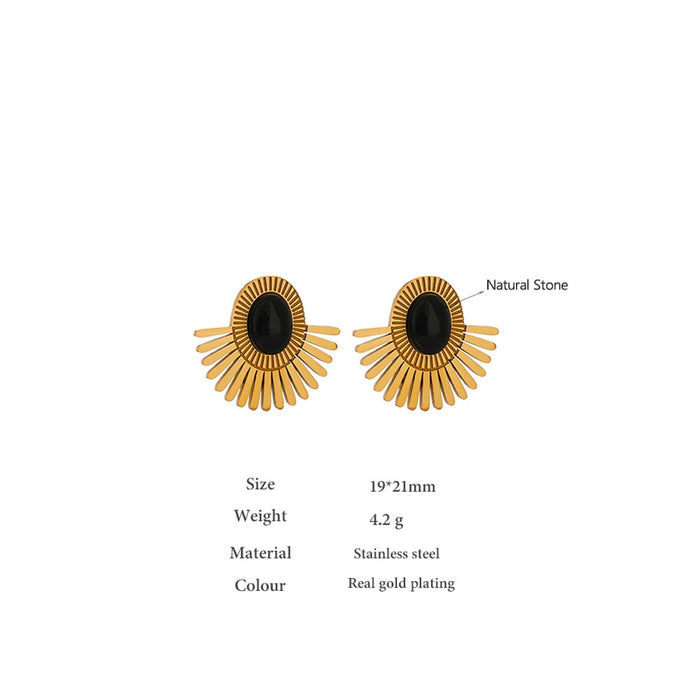 Extraordinary Earrings with Stones