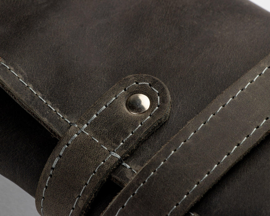 Leather Travel Jewelry Сase Ring Organizer, Travel Jewelry Pouch