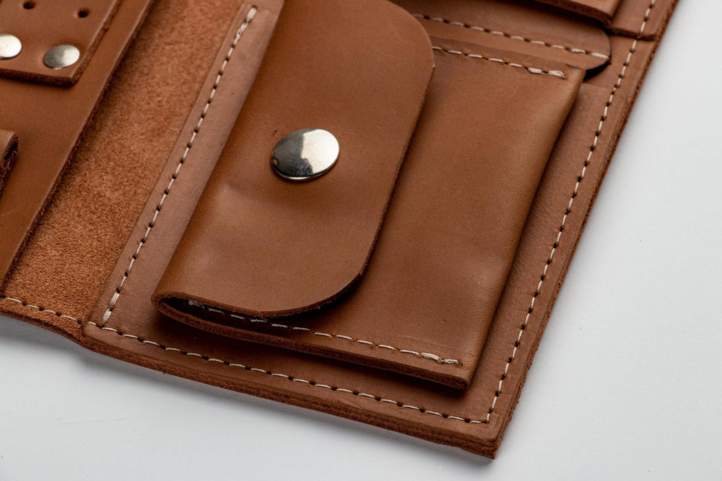 Travel Jewelry Сase, Leather Ring Organizer, Travel Jewelry Pouch