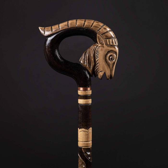 Ram Handle Walking Cane Gift For Men and Women