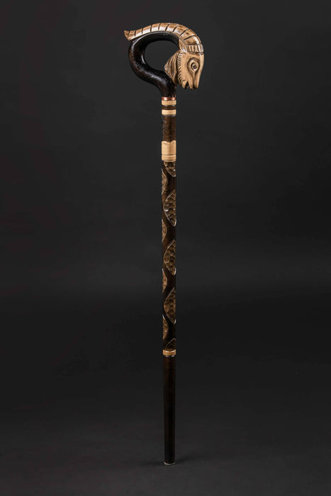 Ram Handle Walking Cane Gift For Men and Women