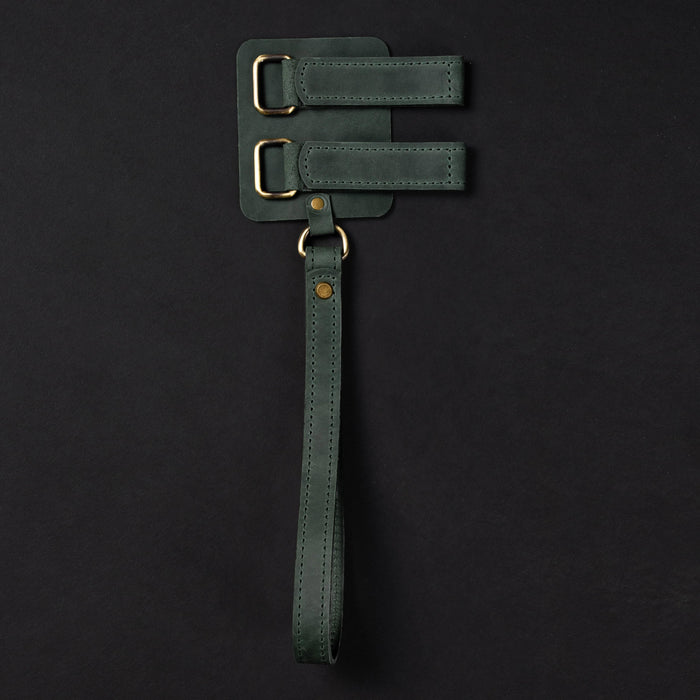 Leather Strap For Walking Stick Green Walking Cane Wrist Strap