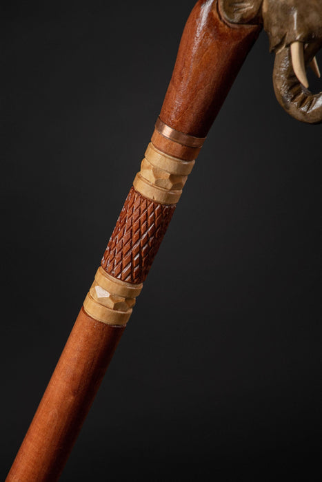 Wooden Walking Stick Elephant Designer Canes For Men