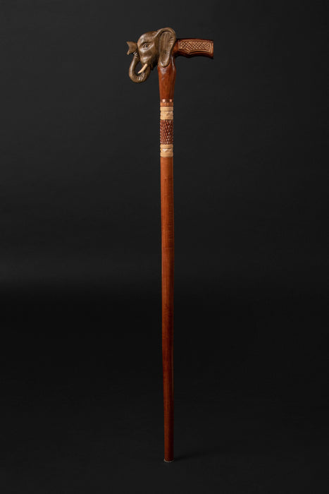 Wooden Walking Stick Elephant Designer Canes For Men