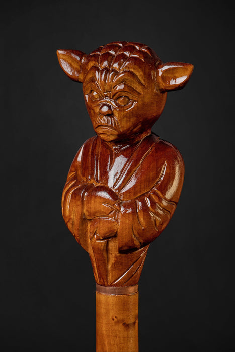 Rare Antique Vintage Walking Stick - Cool Hand Carved Cane