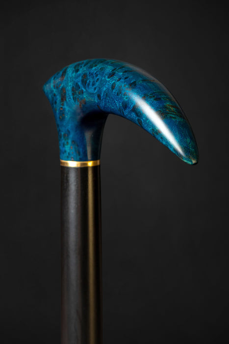 Fashionable Exotic Burl Wood Walking Stick – Artisan Handcrafted Cane