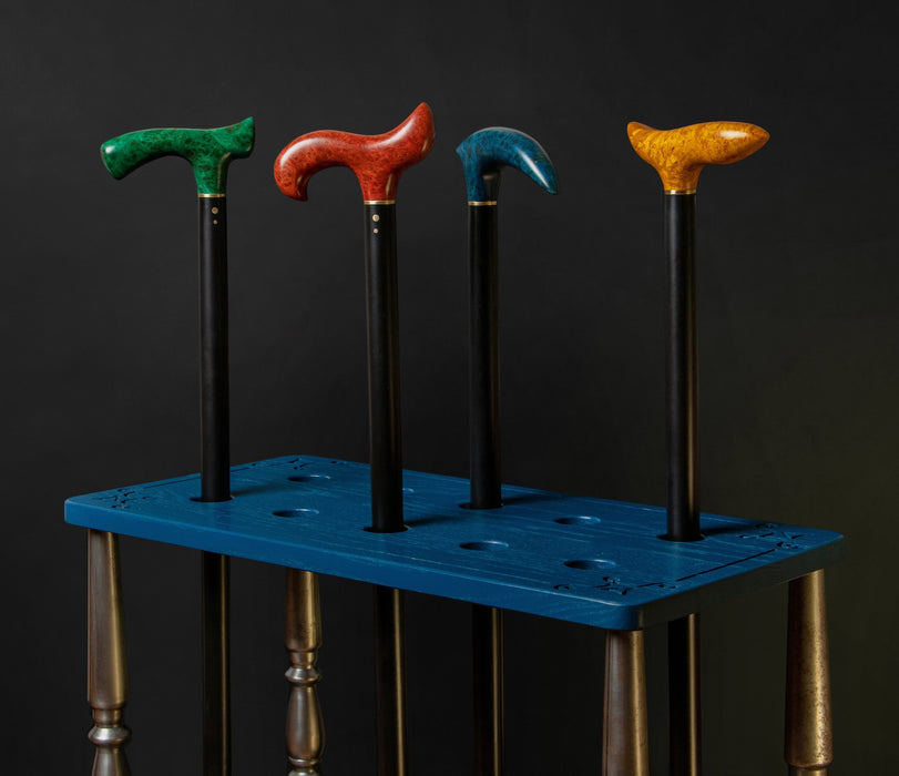 Fashionable Exotic Burl Wood Walking Stick – Artisan Handcrafted Cane