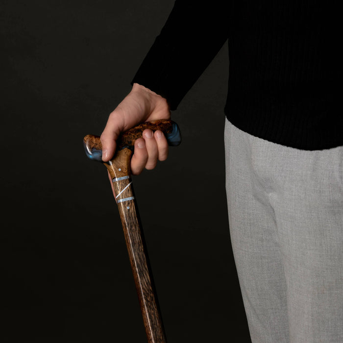 Stylish Walking Cane Modern Handle, Art Designer Walking Stick