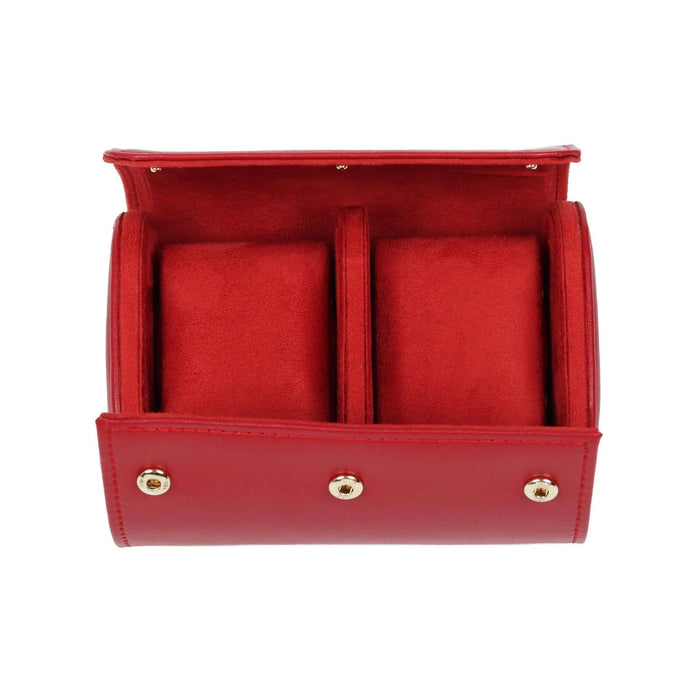 Premium Alizarine Watch Case - Elegant Storage for Three Watches