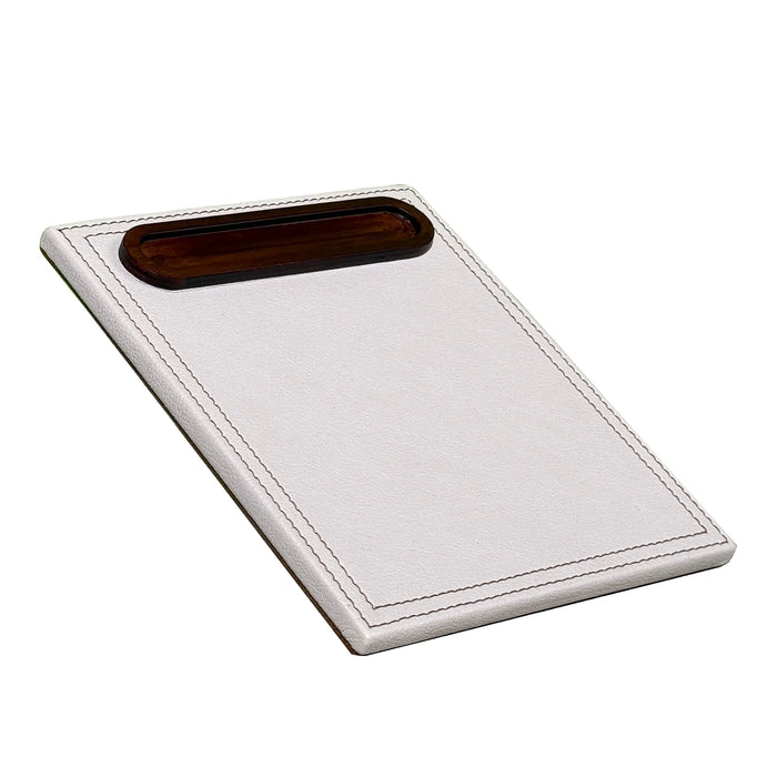 Luxury Ivory Organizer Set – Suede Lining & Wood Details