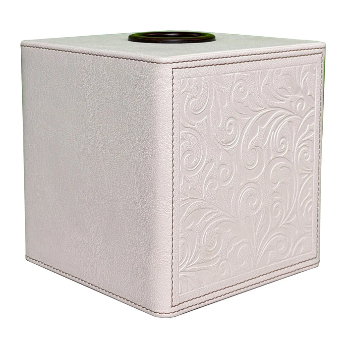 Luxury Ivory Organizer Set – Suede Lining & Wood Details