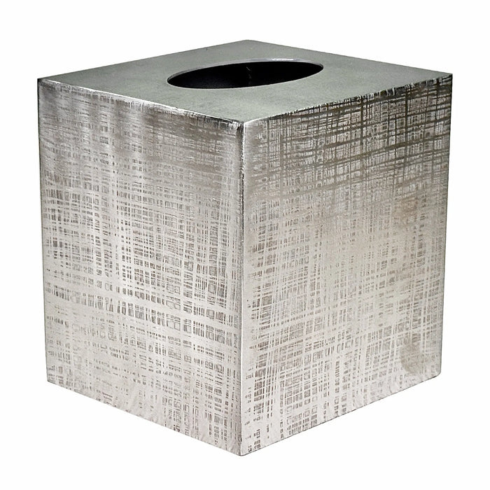 Polished Steel Bathroom Accessory Set – Jacquard Design