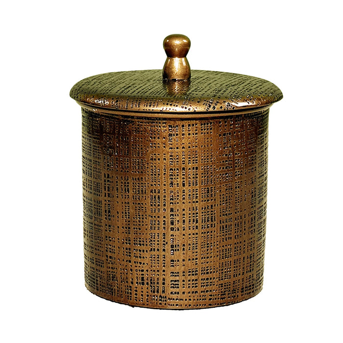 Vintage-Inspired Resin Bathroom Set – Jacquard Design, 7-Piece
