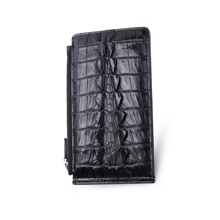 Men's Genuine Alligator Leather Card Holder - Classic Handmade Wallet